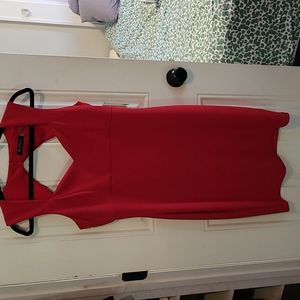 Red Guess dress